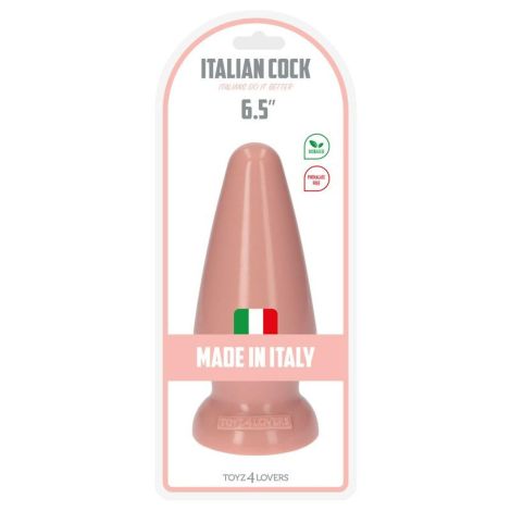 Plug-Italian Cock 6,5""Flesh - 5