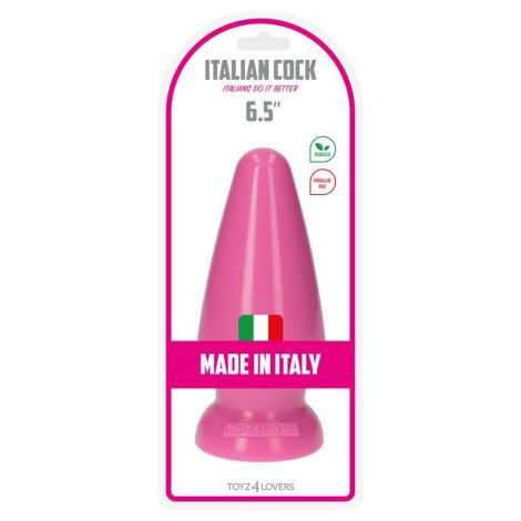 Plug-Italian Cock 6,5""Pink - 5