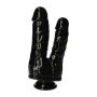 Dildo- Romolo e Remo Black 7.5"""" - 3