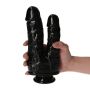 Dildo- Romolo e Remo Black 7.5"""" - 8