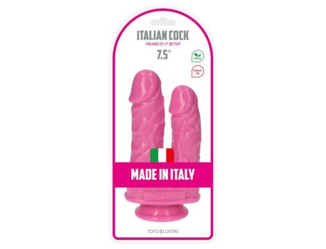 Dildo- Romolo e Remo Pink 7.5"""" - 8