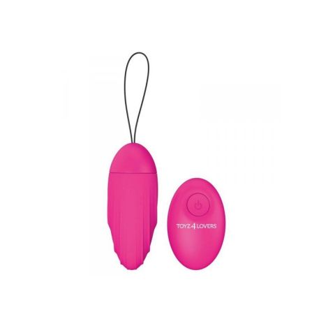 Jajko/wibr-OVETTO VIBRANTE ELYS RIPPLE EGG REMOTE CONTROL PINK - 2