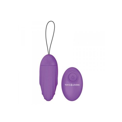 Jajko/wibr-OVETTO VIBRANTE ELYS RIPPLE EGG REMOTE CONTROL PURPLE - 2