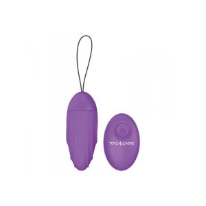 Jajko/wibr-OVETTO VIBRANTE ELYS RIPPLE EGG REMOTE CONTROL PURPLE - image 2