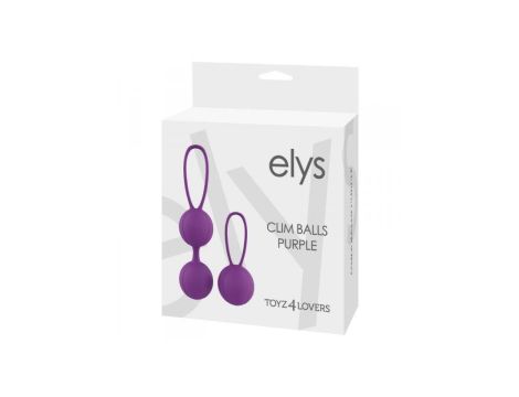 Kulki-PALLINE ELYS - CLIM BALLS PURPLE