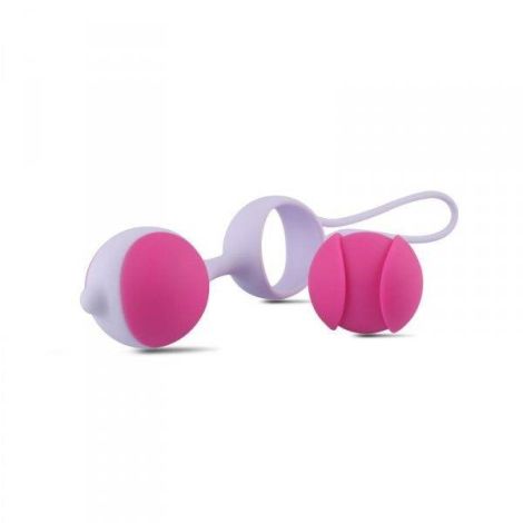 Kulki-Palline Vaginali Bi-Balls Double White - 3