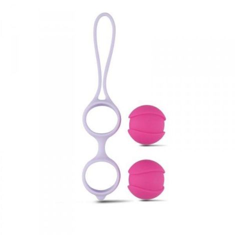 Kulki-Palline Vaginali Bi-Balls Double White - 4