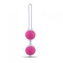 Kulki-Palline Vaginali Bi-Balls Double White - 2