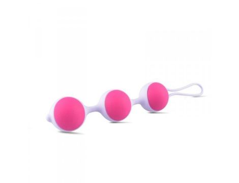 Kulki-Palline Vaginali Bi-Balls Triple White - 3