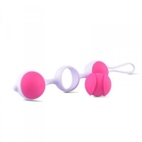 Kulki-Palline Vaginali Bi-Balls Triple White - 2