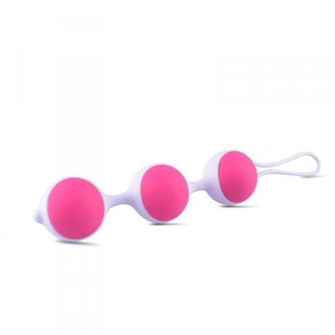 Kulki-Palline Vaginali Bi-Balls Triple White - 3