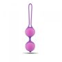 Kulki-Palline Vaginali Bi-Balls Double Purple - 2