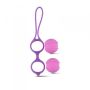 Kulki-Palline Vaginali Bi-Balls Double Purple - 5