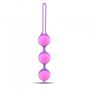 Kulki-Palline Vaginali Bi-Balls Triple Purple - 2