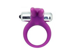 Pierścień-Timeless stretchy ring purple - image 2