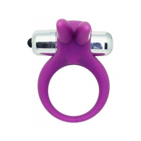 Pierścień-Timeless stretchy ring purple - 2