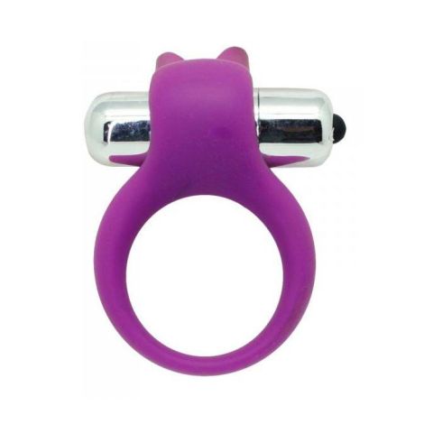 Pierścień-Timeless stretchy ring purple - 3