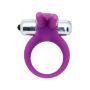 Pierścień-Timeless stretchy ring purple - 3