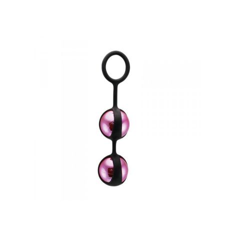 Kulki-DUO PLEASURE BALLS. WEIGHTED STEEL BALLS INSIDE.