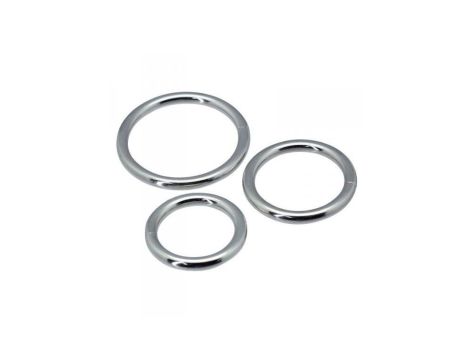 Timeless metal rings (3 pcs) - 2