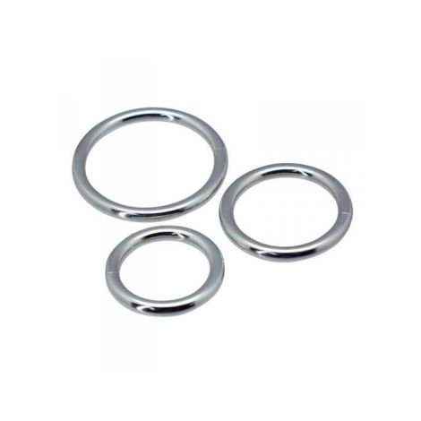 Timeless metal rings (3 pcs) - 2