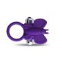 Pierścień- Anello fallico vibrante butterfly Toyz4Lovers - 5