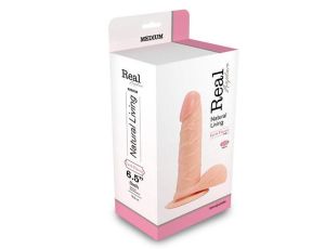 Wibrator-REALISTIC VIBRATOR REAL RAPTURE FLESH 6.5