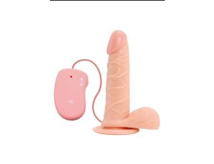 Wibrator-REALISTIC VIBRATOR REAL RAPTURE FLESH 6.5