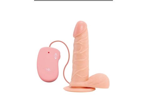 Wibrator-REALISTIC VIBRATOR REAL RAPTURE FLESH 6.5"""""""""""""""" - 2