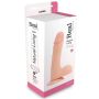 Wibrator-REALISTIC VIBRATOR REAL RAPTURE FLESH 8"""""""""""""""" - 2