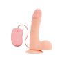 Wibrator-REALISTIC VIBRATOR REAL RAPTURE FLESH 8"""""""""""""""" - 3