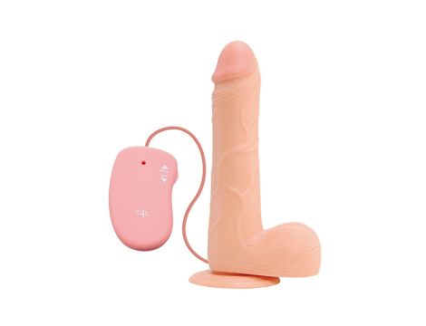 Wibrator-REALISTIC VIBRATOR REAL RAPTURE FLESH 9"""""""""""""""" - 2