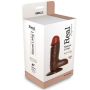 Wibrator-REALISTIC VIBRATOR REAL RAPTURE BROWN 6"""""""""""""""" - 2