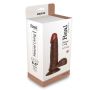 Wibrator-REALISTIC VIBRATOR REAL RAPTURE BROWN 6.5"""""""""""""""" - 2