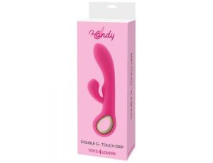 Wibrator-Rabbit handy g-double touch grip pink - image 2