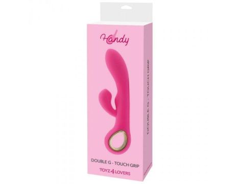 Wibrator-Rabbit handy g-double touch grip pink - 2