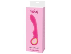 Wibrator- Vibratore design handy wave grip small pink - image 2