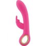 Wibrator-VIBRATORE RABBIT HANDY RISCALDANTE RABBIT GRIP HOT PINK - 2