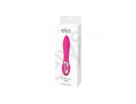 Wibrator-VIBRATORE DESIGN ELYS - CONCAVE PINK