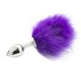 Plug-Plug anale Pon Tail Anal Plug Purple - 2