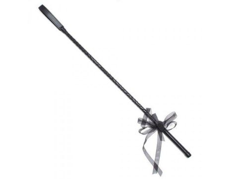 Pejcz-Frustino Ribbon Horse Whip black