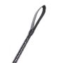 Pejcz-Frustino Ribbon Horse Whip black - 3