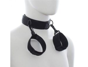 Wiązania-Costrittivo Easy Cuffs Collar Arms Restraint black - image 2