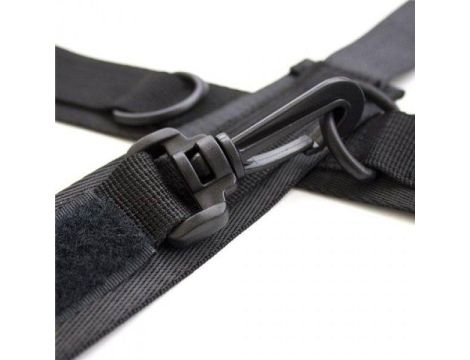 Wiązania-Costrittivo Easy Cuffs Collar Arms Restraint black - 3