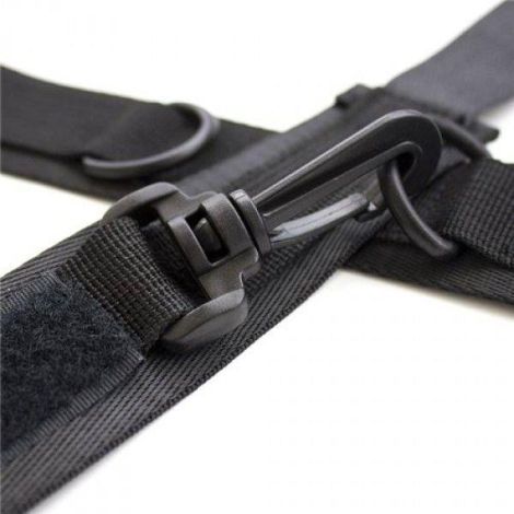 Wiązania-Costrittivo Easy Cuffs Collar Arms Restraint black - 3