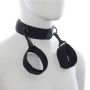 Wiązania-Costrittivo Easy Cuffs Collar Arms Restraint black - 3