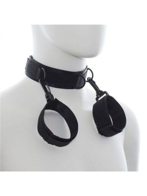 Wiązania-Costrittivo Easy Cuffs Collar Arms Restraint black - image 2