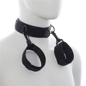 Wiązania-Costrittivo Easy Cuffs Collar Arms Restraint black - image 2