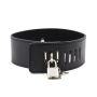 Collare con morsetti per capezzoli Leash nipple black - 3