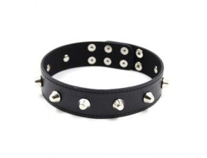 Wiązania-Collare Spikes Collar black - image 2